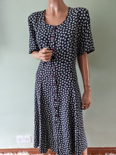 Vintage michael blue floral - vintage, st