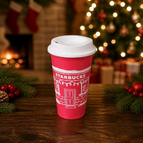 Starbucks christmas 2025 red - starbucks,
