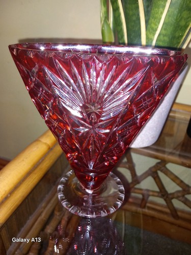 Vintage czech bohemian - czech, red