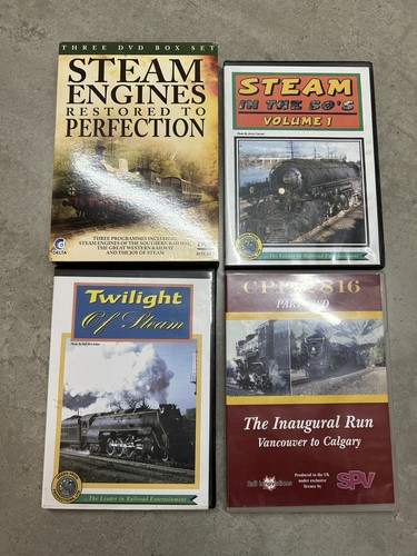 Steam train dvd bundle - train,