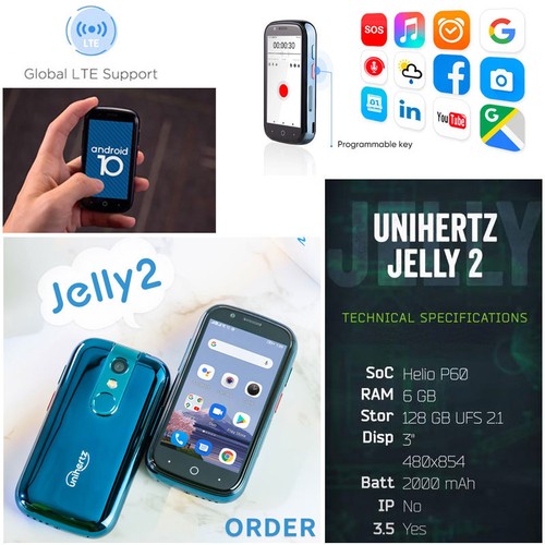 Lte unihertz jelly mini - lte,