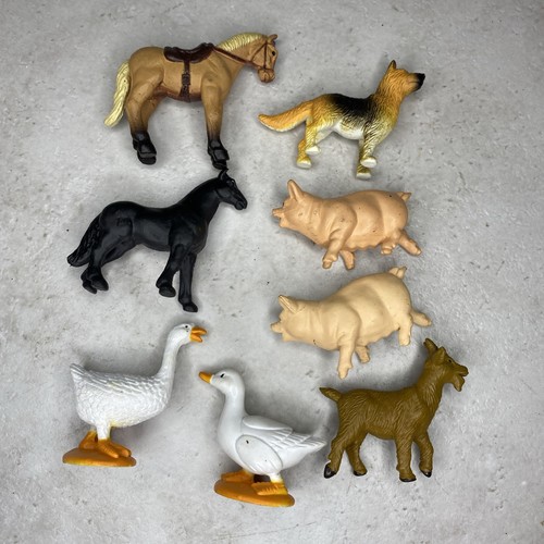 Vtg lot safari ltd mini - lot, (8)