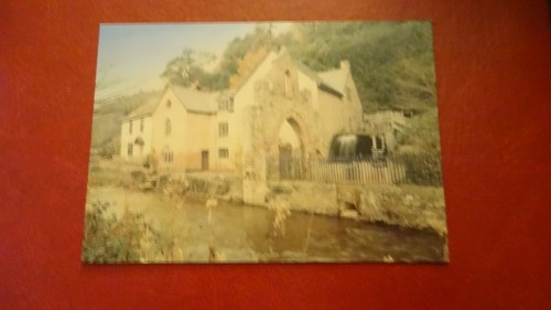 Dunster working watermill - working,