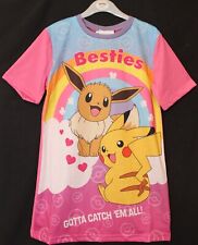POKEMON Girl's Pink Nightie/