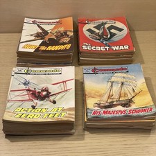 44 x COMMANDO COMICS nos between 1103-1278 Collection Job Lot
