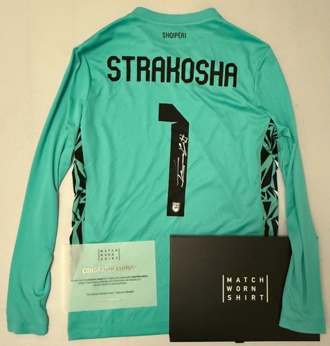 Matchworn shirt albania thomas - albania,