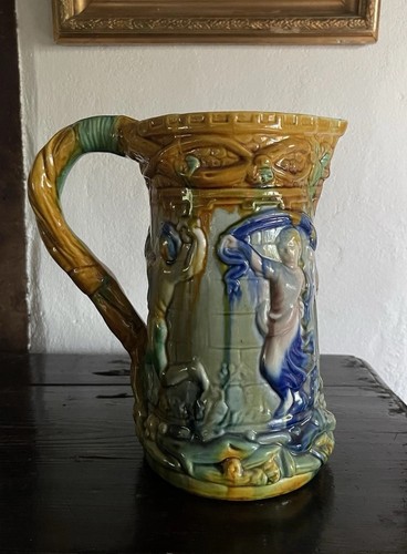 Minton majolica pottery - minton, tower