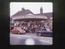 35mm Amateur Slide Vintage Carousel Fairground Golden Galloping Cars Beetle TR6