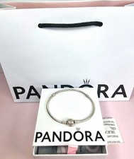  Pandora Moments Snake Chain Bracelet,Excellent,Boxed With Bag- 18cm
