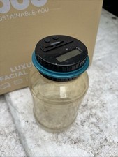  DIGITAL AUTOMATIC COIN COUNTER MACHINE UK COINS JAR KIDS MONEY BOX PIGGY BANK 