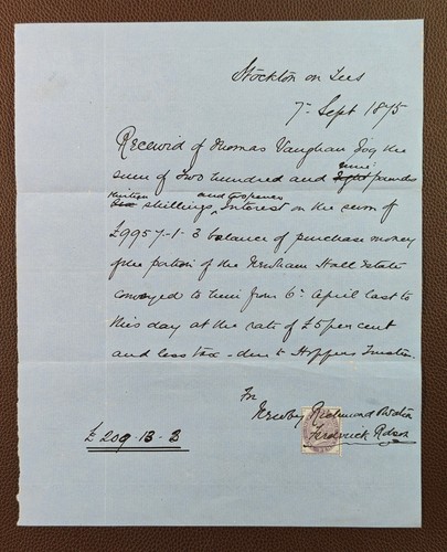 1875 stockton tees - 1875, antique