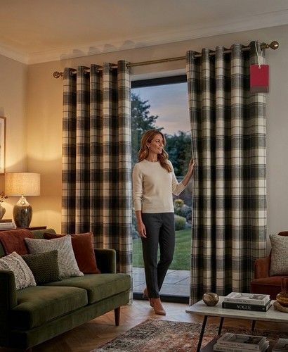 Dunelm thermal alora eyelet - dunelm,
