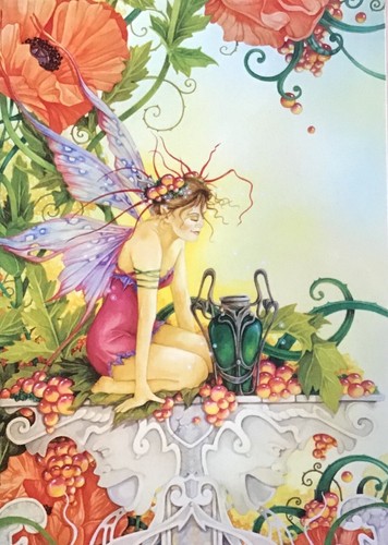 Fairy art nouveau style - style, blank