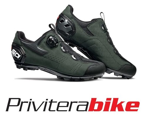 Sidi gravel black green mtb - black/green,