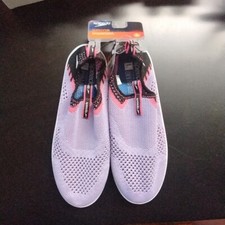 Junior Speedo Surf Strider Girls Water Beach & Pool Shoes Purple Large 4-5 NWT