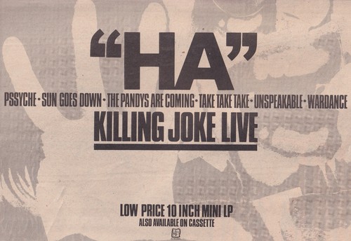 Killing joke mini - -,