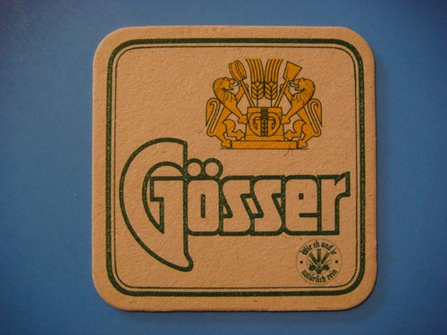 Beer brewery coaster gosser - brewery,