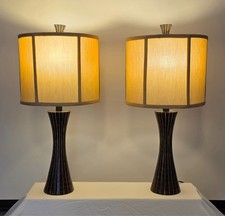 Twin Elegance Table Lamps –