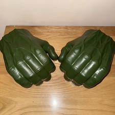 Marvel Hulk Smash Hands Foam Fists Official Licensed Toy Green Cosplay VGC
