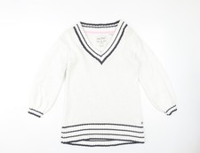Jack Wills Women's White Pullover Jumper Size 6