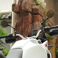 2x Universal Round Motorcycle