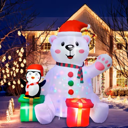 6ft large inflatable - inflatable, polar