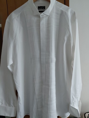 Debenham black tie shirt - black,