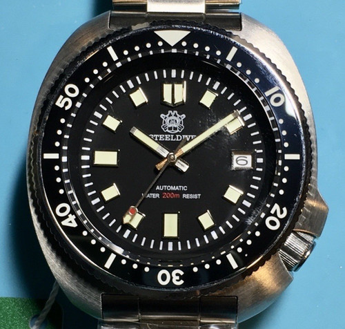 Steeldive willard diver 44mm - willard,