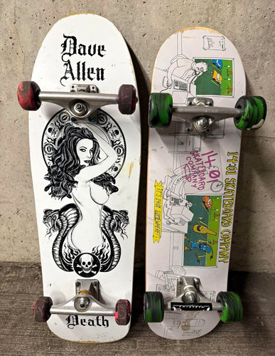 Death dave allen skateboard - allen,