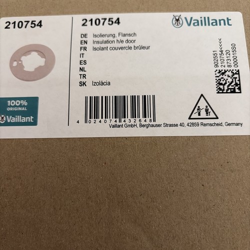 210754 vaillant insulation - 210754,