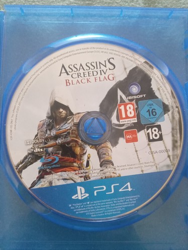 Assassins creed black - creed, flag