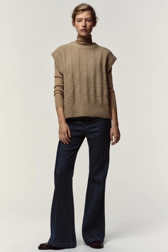 Zara cable knit - cable, jumper