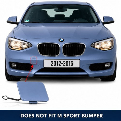 Front tow hook - front, cover