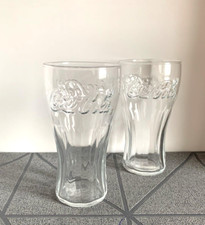 Coca Cola Glasses Clear 16oz x