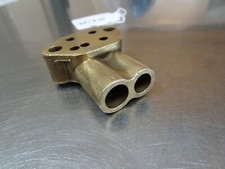 VINTAGE TRIUMPH UNIT ENGINE OIL PUMP BODY.T21 T90 3TA 5TA T100?? ORIGINAL BRASS 