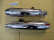 Royal Enfield Interceptor 650 Exhaust Silencer Mufflers PAIR LH & RH 2019 11/24