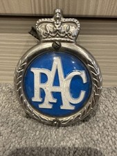 Vintage RAC Car Badge Crown