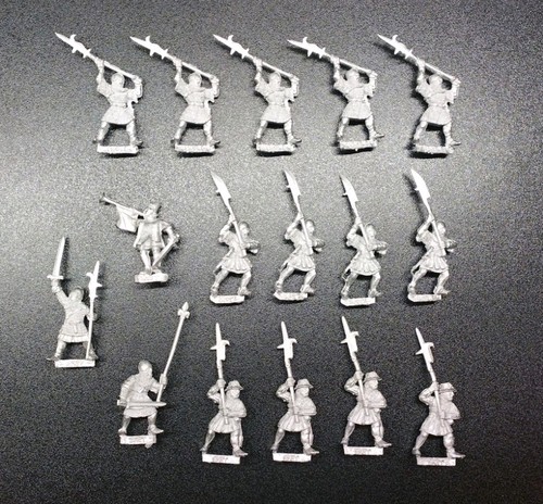 16x bretonnian men arms - 16x, men-at-arms