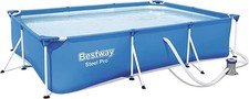 Above ground swimming pool - above,