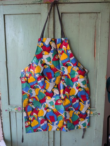 Vintage pvc parrot - vintage,