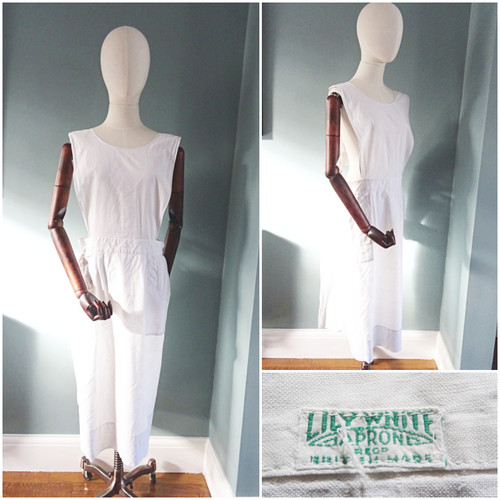Ww2 nurses apron vintage - ww2,