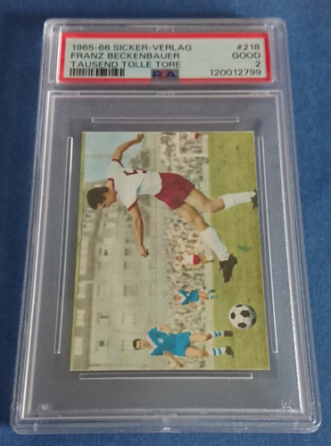 Franz beckenbauer rookie - franz,