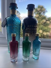 Mermaid Gin & Mermaid Rum Empty Bottles & Miniatures