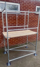 Classic DIY Scaffold Tower 3m x 4'x 2'6" (9’10") Working Height Galvanised Steel