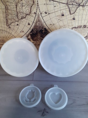 Tupperwear jelly moulds - 2x,