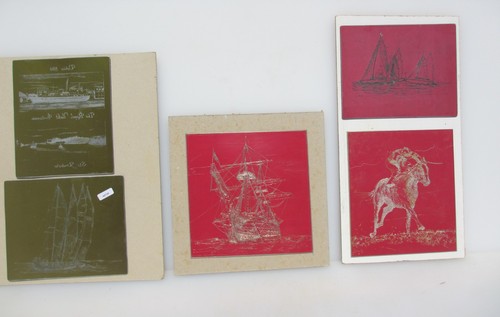 Vintage metal printing plate - vintage,