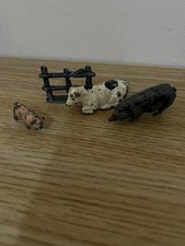 J Hill vintage lead animals