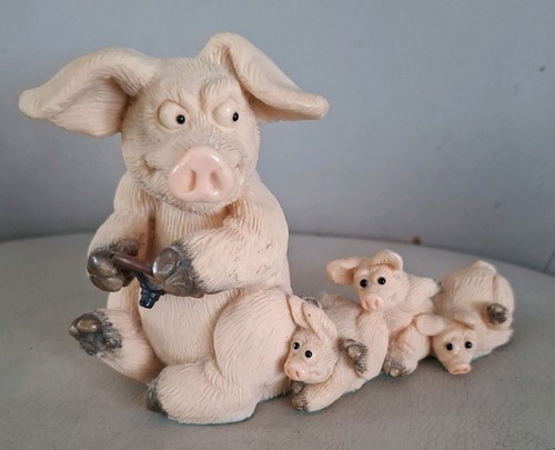 Piggin pigs pile figure by - piggin,