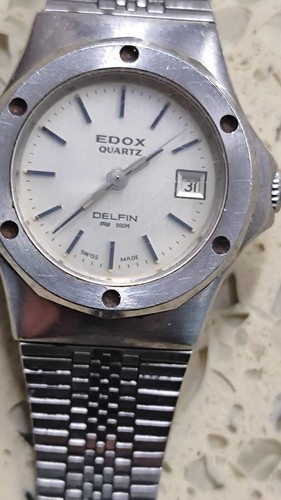 Edox delfin quartz 200m - quartz, lady