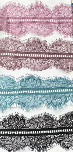 Wide eyelash lace trim - 9,